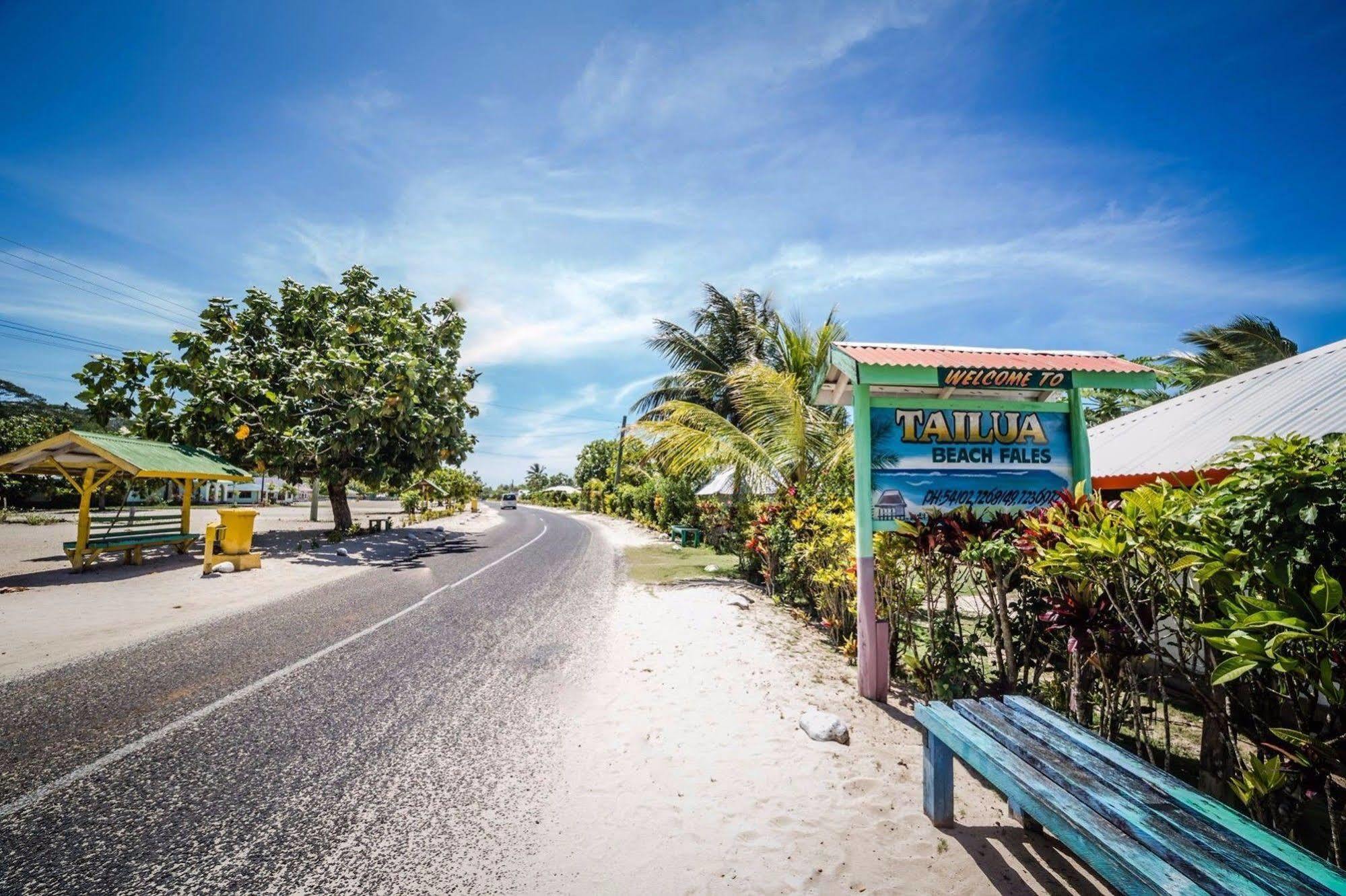 Tailua Beach Fales Manase Exterior foto